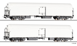Tillig 70075 - H0 - 2-tlg. Set Eiskühlwagen, DR, Ep. III